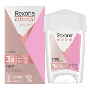 Desodorante Antitranspirante Rexona Clinical Classic Women Stick