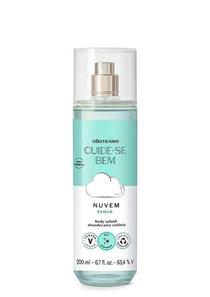 Body Splash Nuvem Cuide-Se Bem O Boticário - 200ml