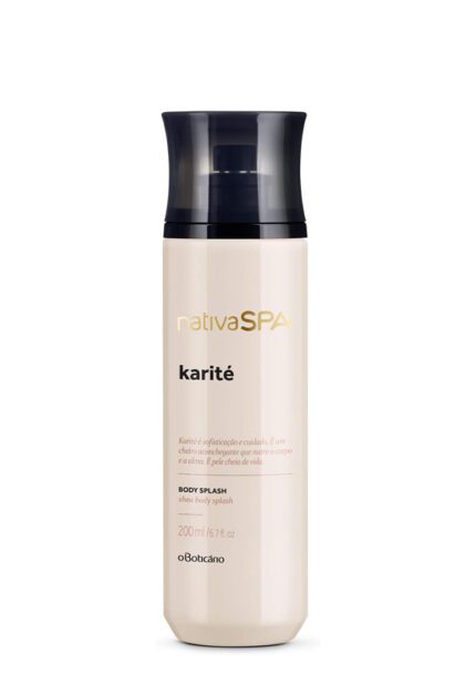 Body Splash Karité Nativa SPA O Boticário- 200ml