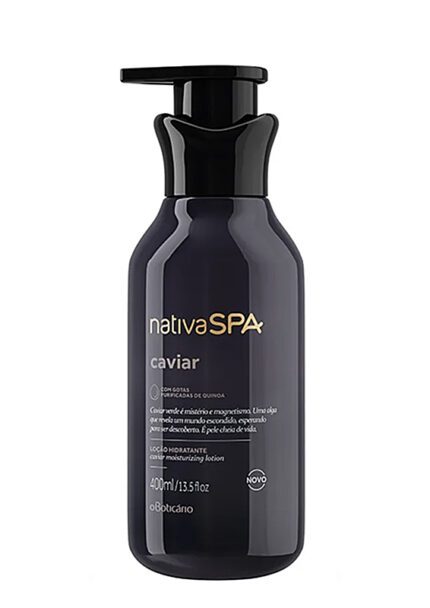 Loção Hidratante Corporal Caviar Nativa SPA O Boticário - 400ml