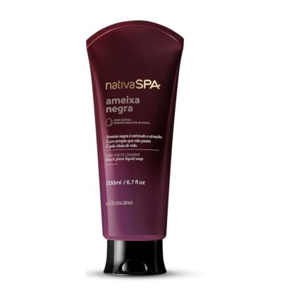 Sabonete Líquido Corporal Ameixa Negra Nativa SPA O Boticário - 200ml