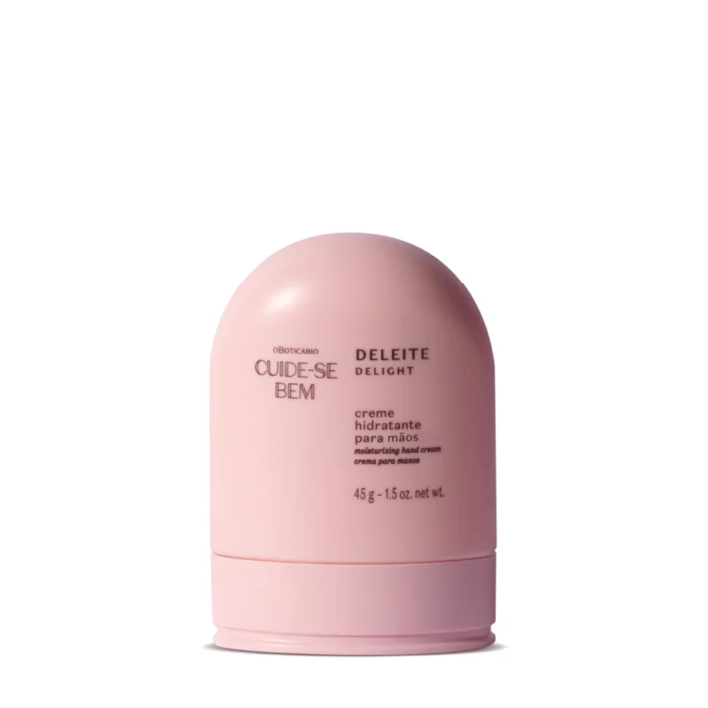 Creme De Mãos Deleite Cuide-Se Bem O Boticário - 45g