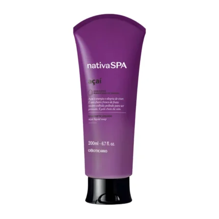 Sabonete Líquido Corporal Açaí Nativa SPA O Boticário - 200ml