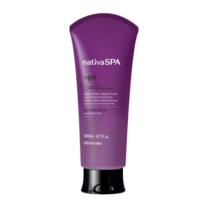 Sabonete Líquido Corporal Açaí Nativa SPA O Boticário - 200ml