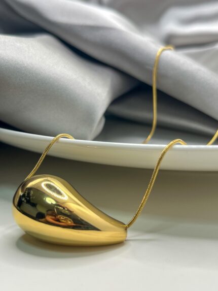 Colar Gota Maxi Dourado