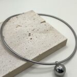Choker Bola Prata