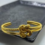 Bracelete Aurora Nó Dourado