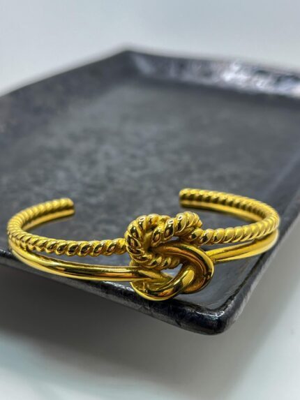Bracelete Aurora Nó Dourado