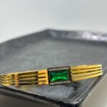 Bracelete Eterna Esmeralda Luxo