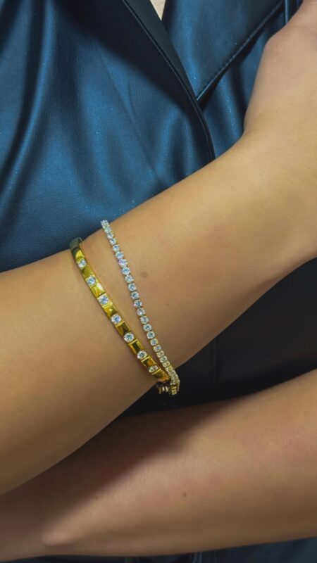 Bracelete Luar Dourada