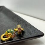 Brinco Aurora Argola Colorida 2 em 1