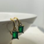 Brinco Eterna Esmeralda Clássico