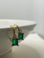 Brinco Eterna Esmeralda Clássico