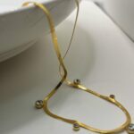 Colar Gargantilha Luar Dourado