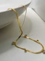Colar Gargantilha Luar Dourado