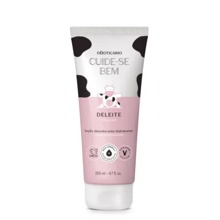 Loção Hidratante Corporal Cuide-Se Bem Deleite O Boticário - 200ml