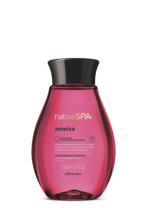 Óleo Hidratante Corporal Nativa SPA Ameixa O Boticário - 200ml