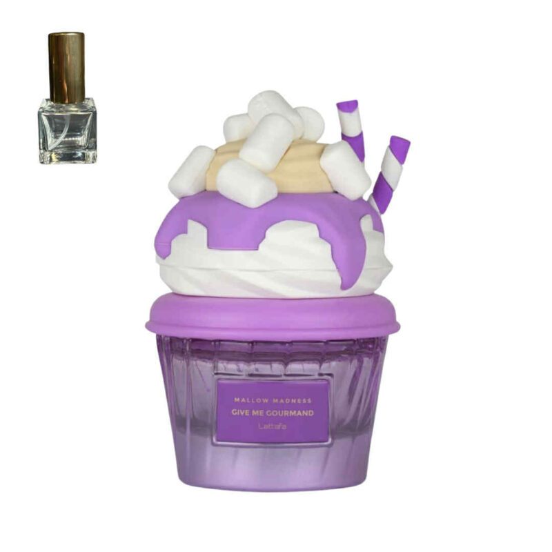 PRÉ VENDA- Decant Mallow Madness Give Me Gourmand Lattafa 5ml