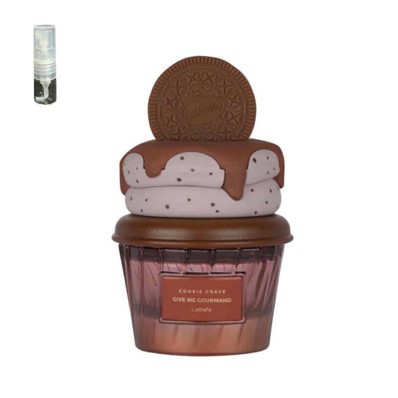 PRÉ VENDA- Decant Cookie Crave Give Me Gourmand Lattafa 1ml