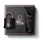 Estojo Natal Her Code O Boticário - Perfume 50ml + Loção Hidratante 200ml