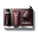 Estojo Natal Malbec O Boticário - Perfume 100ml + Shower Gel 200g + Loção Hidratante 200ml