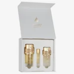 Estojo Natal Musamam White Lattafa - Perfume 100ml + Travel Size 12ml + Hair Mist 50ml