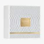 Estojo Natal Musamam White Lattafa - Perfume 100ml + Travel Size 12ml + Hair Mist 50ml