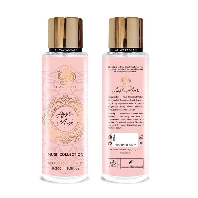 Body Mist Apple Musk Al Wataniah