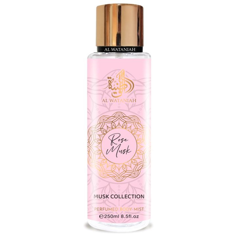 Body Mist Rose Musk Al Wataniah