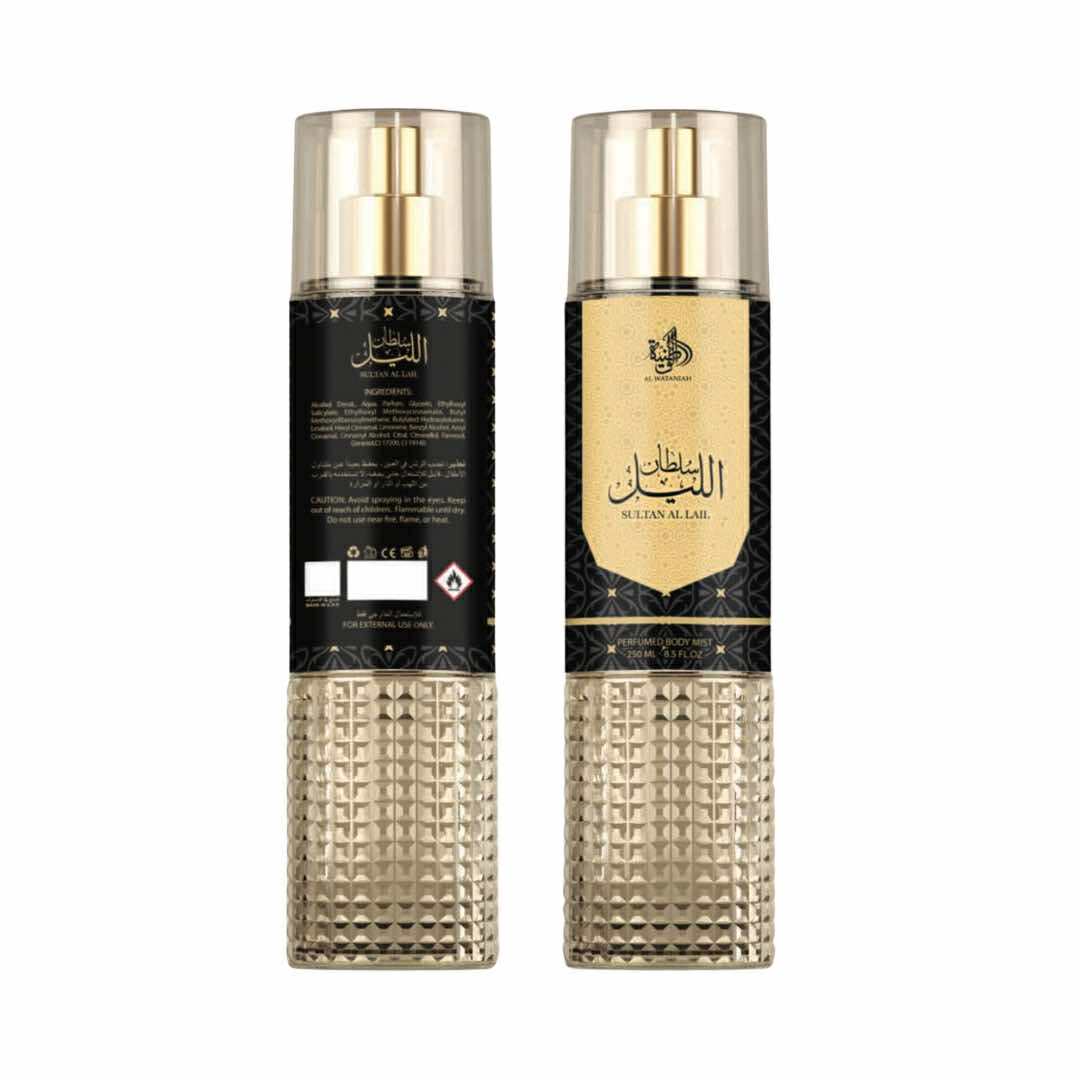Body Mist Sultan Al Lail Al Wataniah Body Mist Sultan Al Lail Al Wataniah