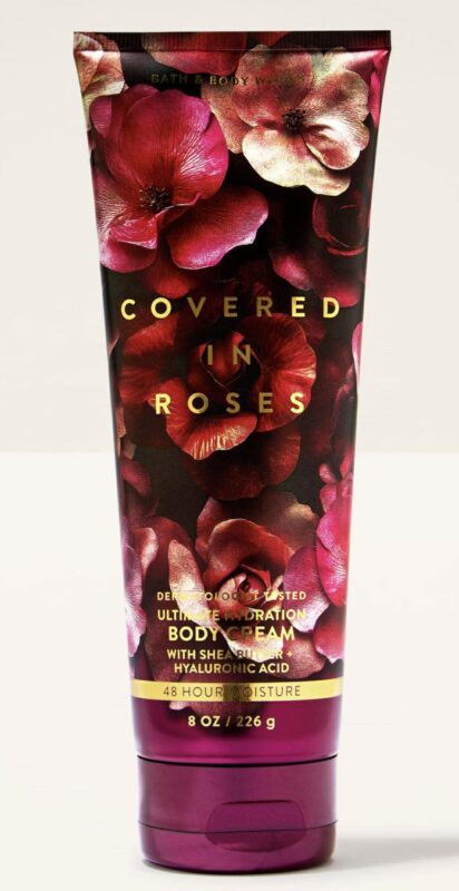 Body Cream Covered In Roses Bath & Body Works