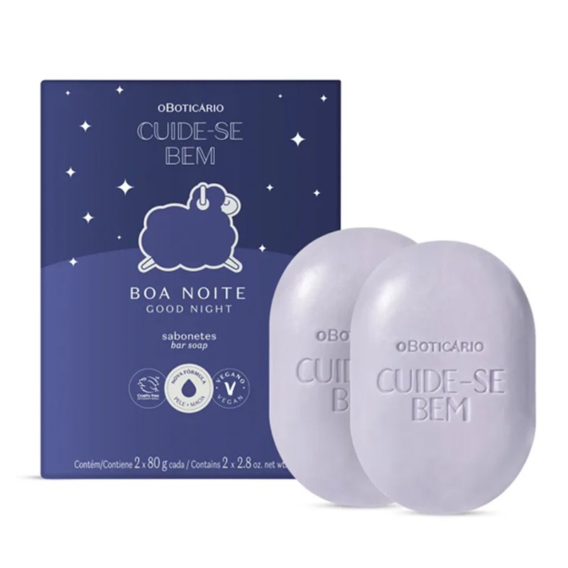 Sabonete Em Barra Cuide-Se Bem Boa Noite O Boticário