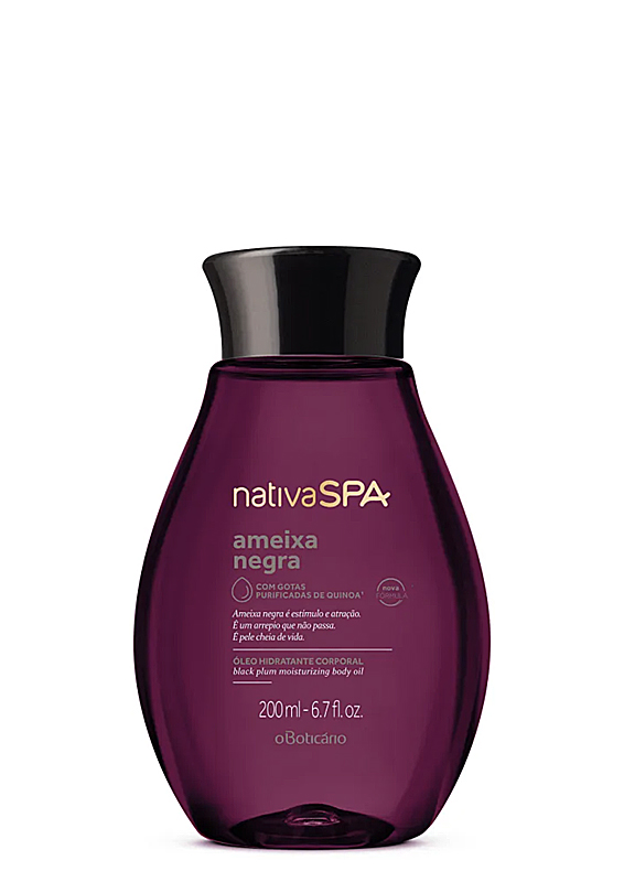 Óleo Hidratante Corporal Nativa SPA Ameixa Negra O Boticário