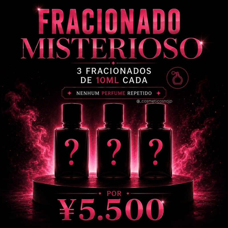 3 Fracionados Misteriosos 10ml