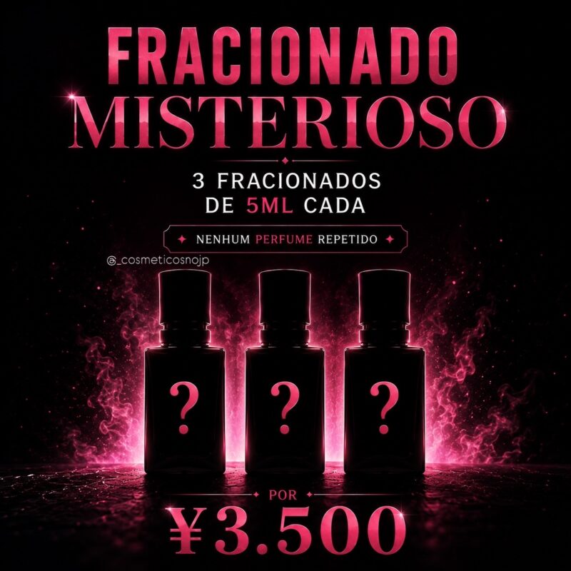 3 Fracionados Misteriosos 5ml